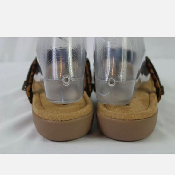 Minnetonka Womens Sliverthorne Brown Flat Sandals Shoes 9 Medium (B,M).New - Picture 9 of 10